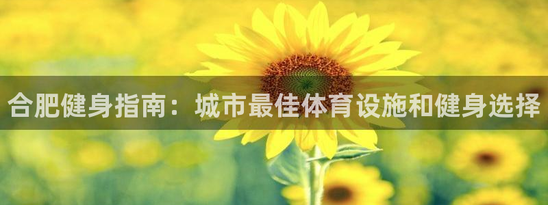 意昂体育3平台注册流程视频：合肥健身指南：城市最佳体