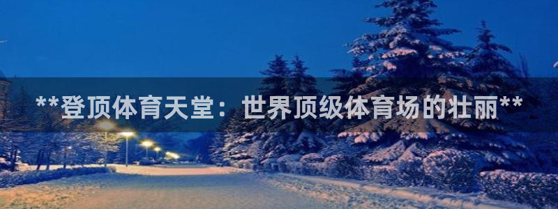 意昂体育3平台注册：**登顶体育天堂：世界顶级体育场