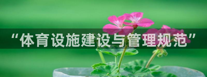 意昂3娱乐代理怎么样：“体育设施建设与管理规范”